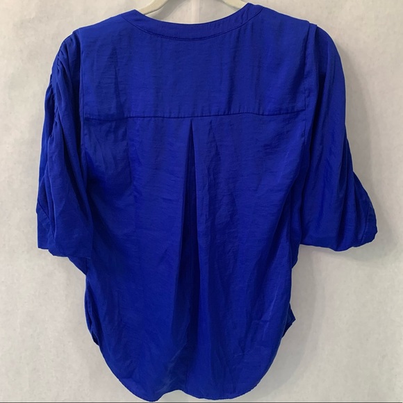 Jennifer Lopez Blue Top Size XSmall Y2K - Picture 3 of 3
